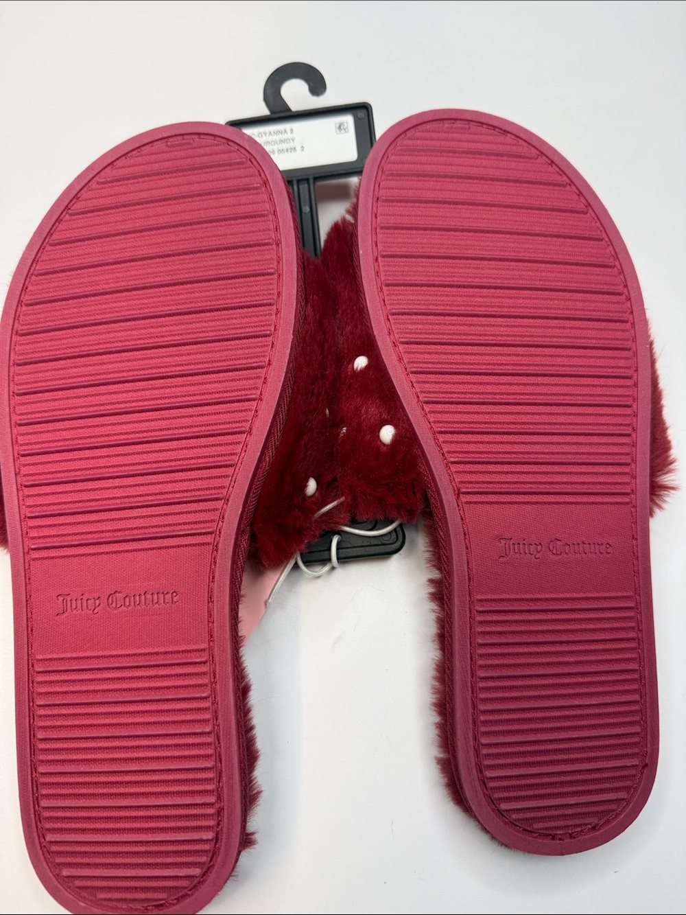 Juicy Couture Women's Gyanna 2 Embellished House Slippers Size 7 - Picture 5 of 5